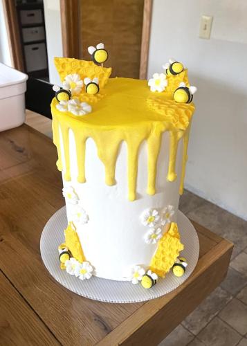 Bee Tiered Cake